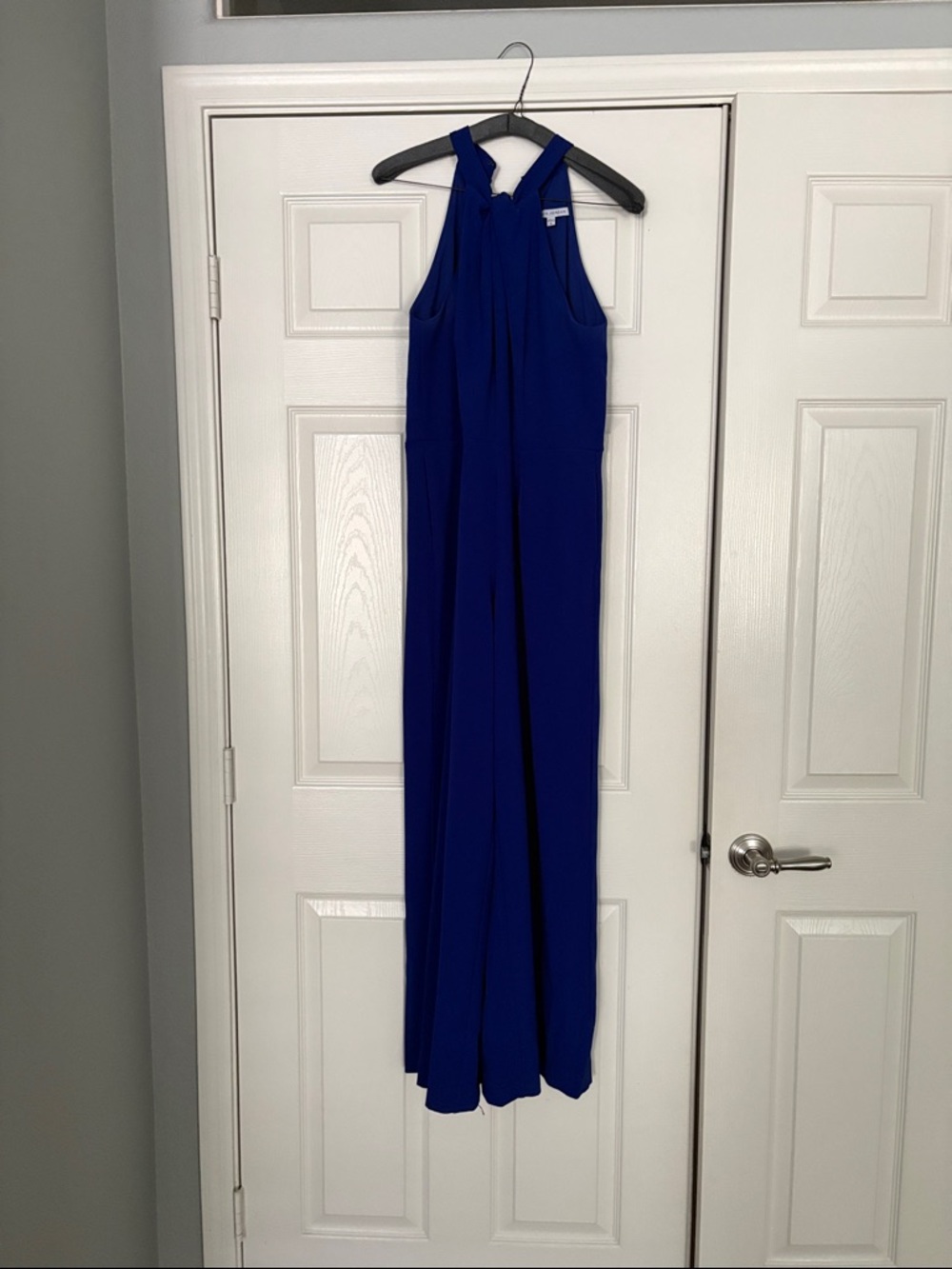Julia Jordan Halter Neck Cobalt Blue Jumpsuit Size 6